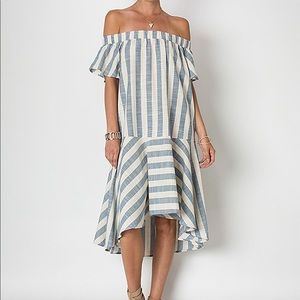 Off the shoulder summer dress!